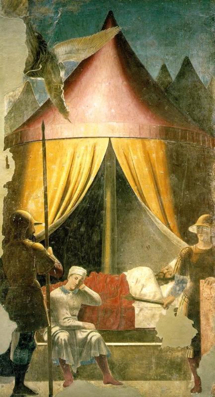 Piero della Francesca Constantine s Dream china oil painting image
